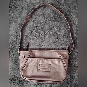 Rosetti Silver Shoulder Bag Handbag Women's Purse